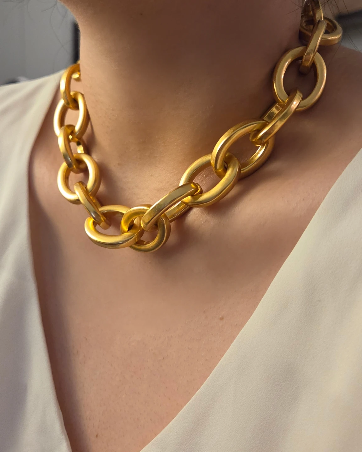 Monday Edition Chunky Gold Chain Necklace