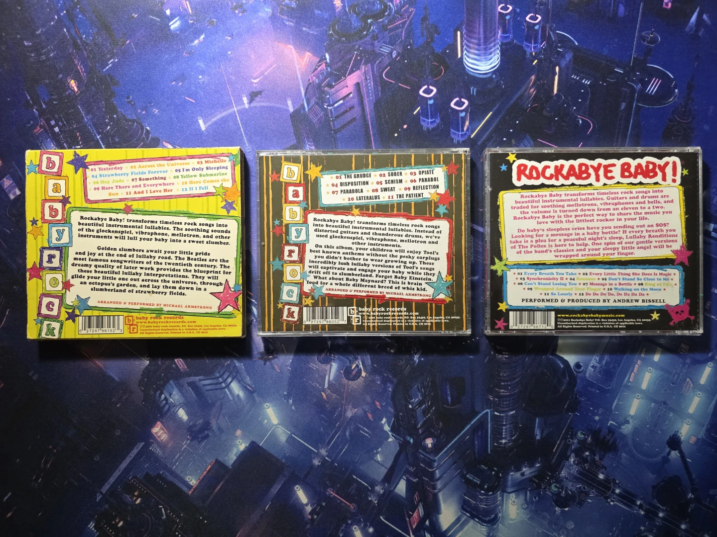 Rockabye Baby! Lullaby Renditions CDs - photo 2