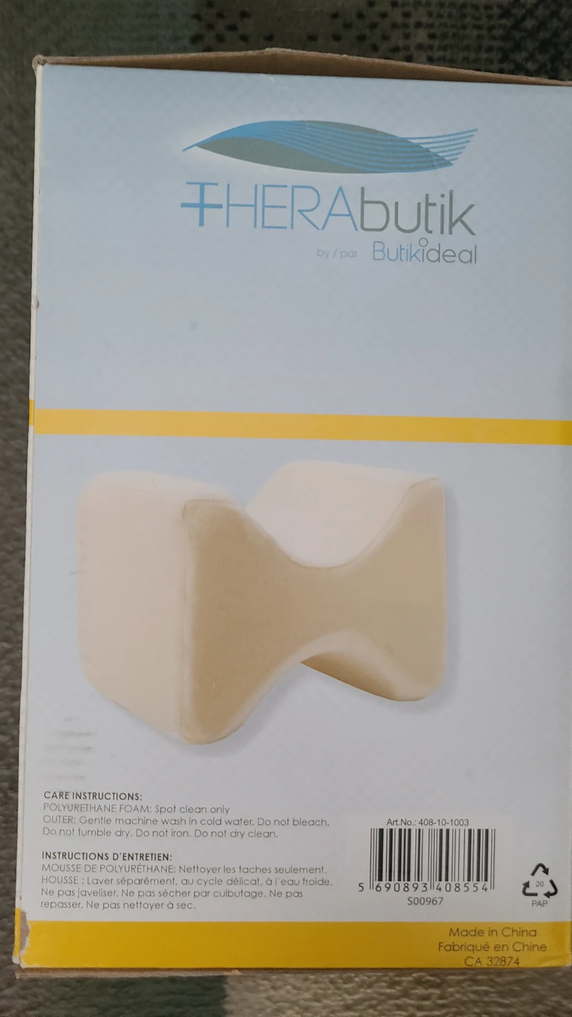 THERAbutik Nester Memory Foam Leg Spacer Pillow - photo 2