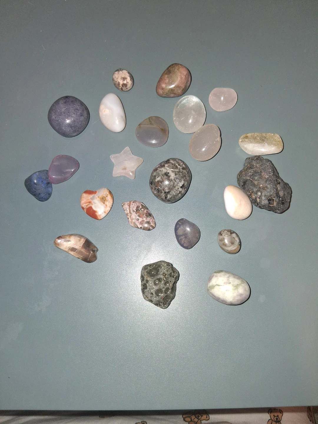 Assorted Tumbled and Raw Crystals