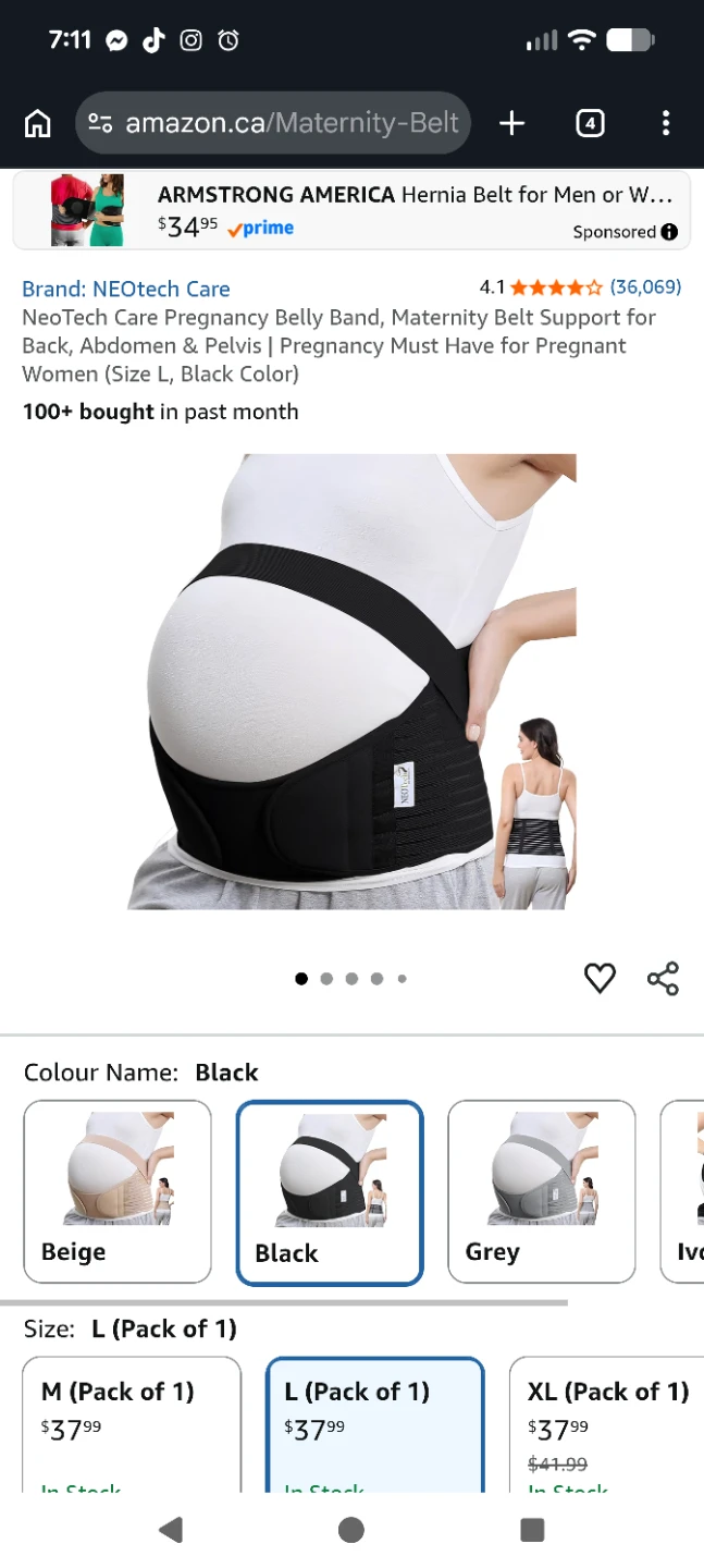 NeoTech Care Pregnancy Belly Band