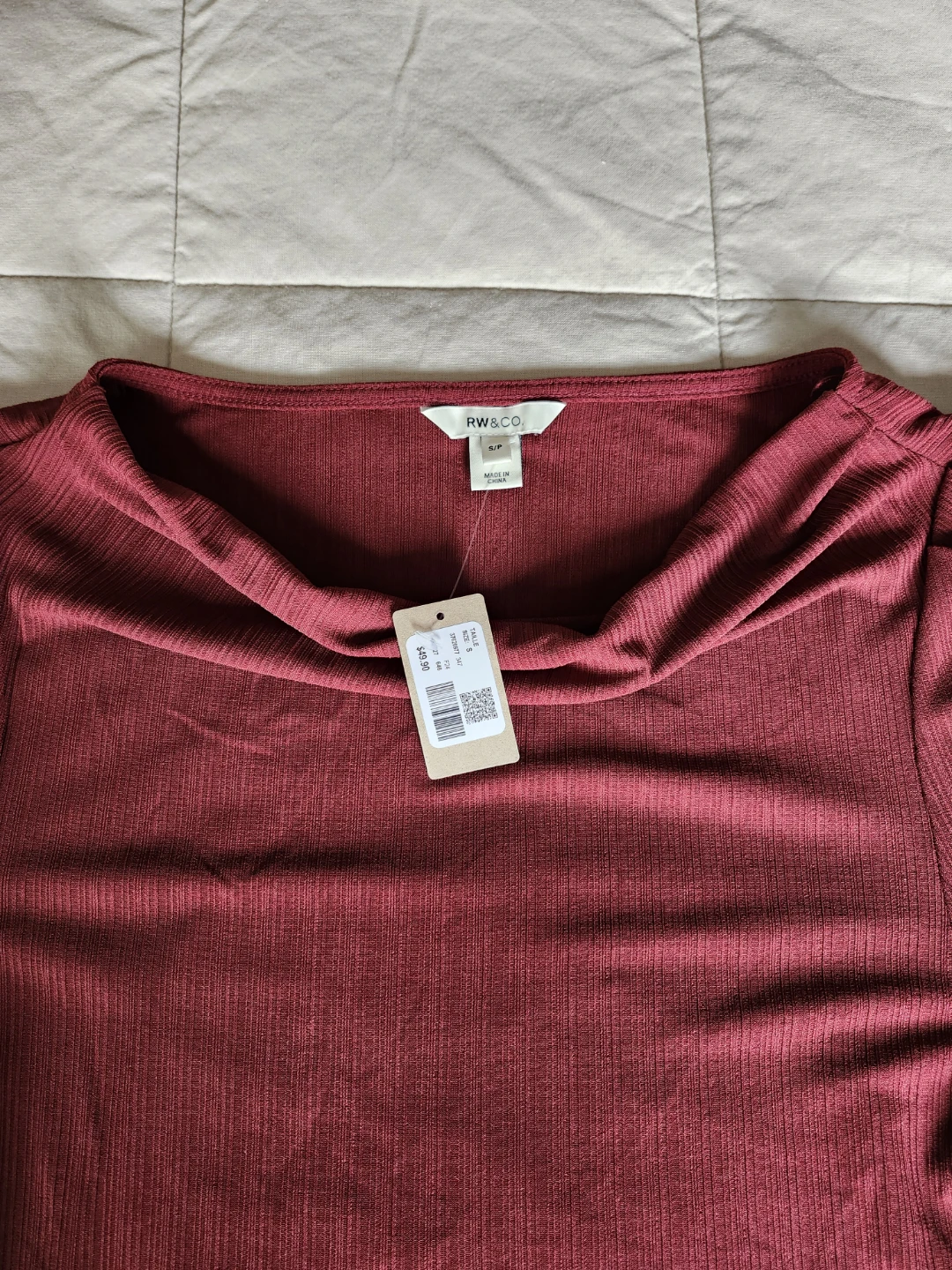 RW&Co - Brick Red Top in Small - photo 3