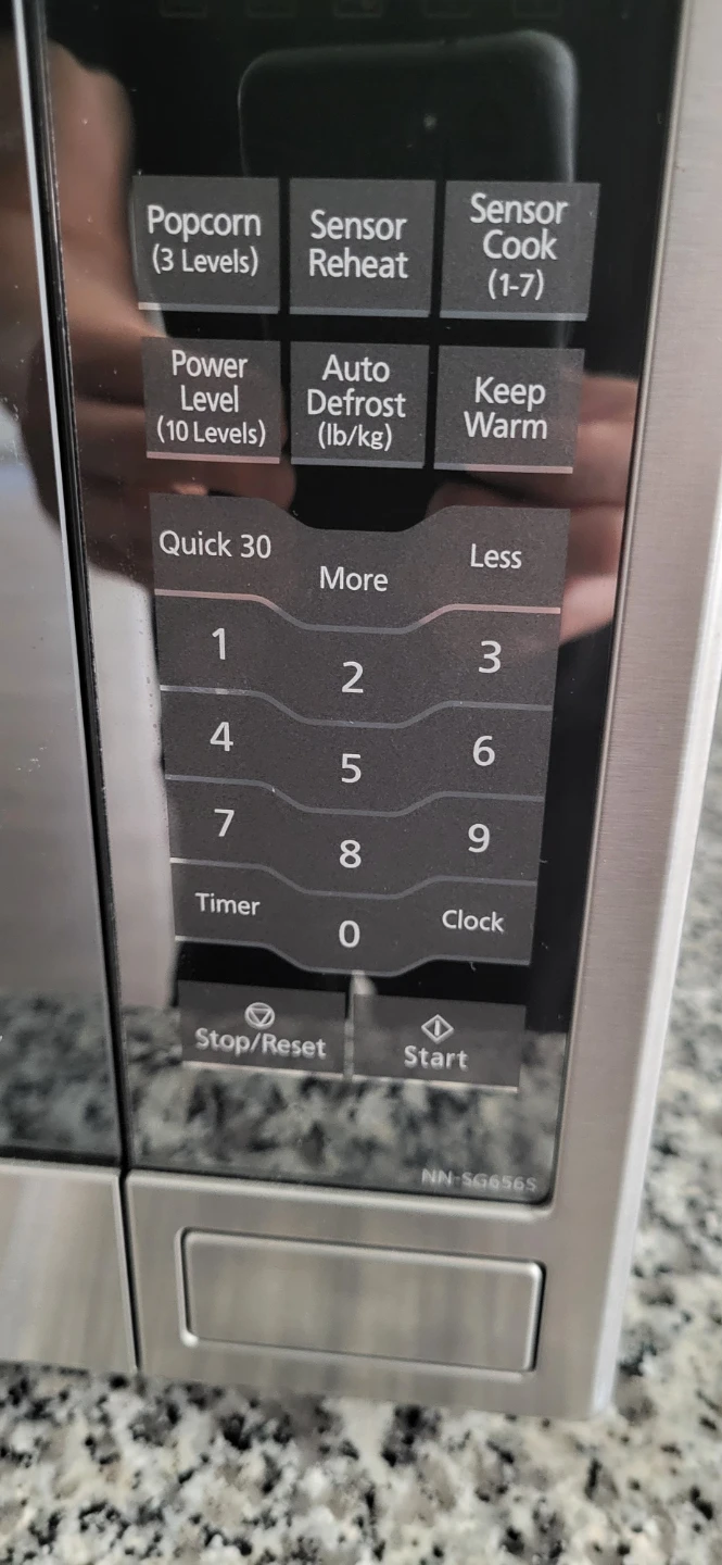 Panasonic Genius Stainless Steel Microwave – NN-SG656S - photo 3