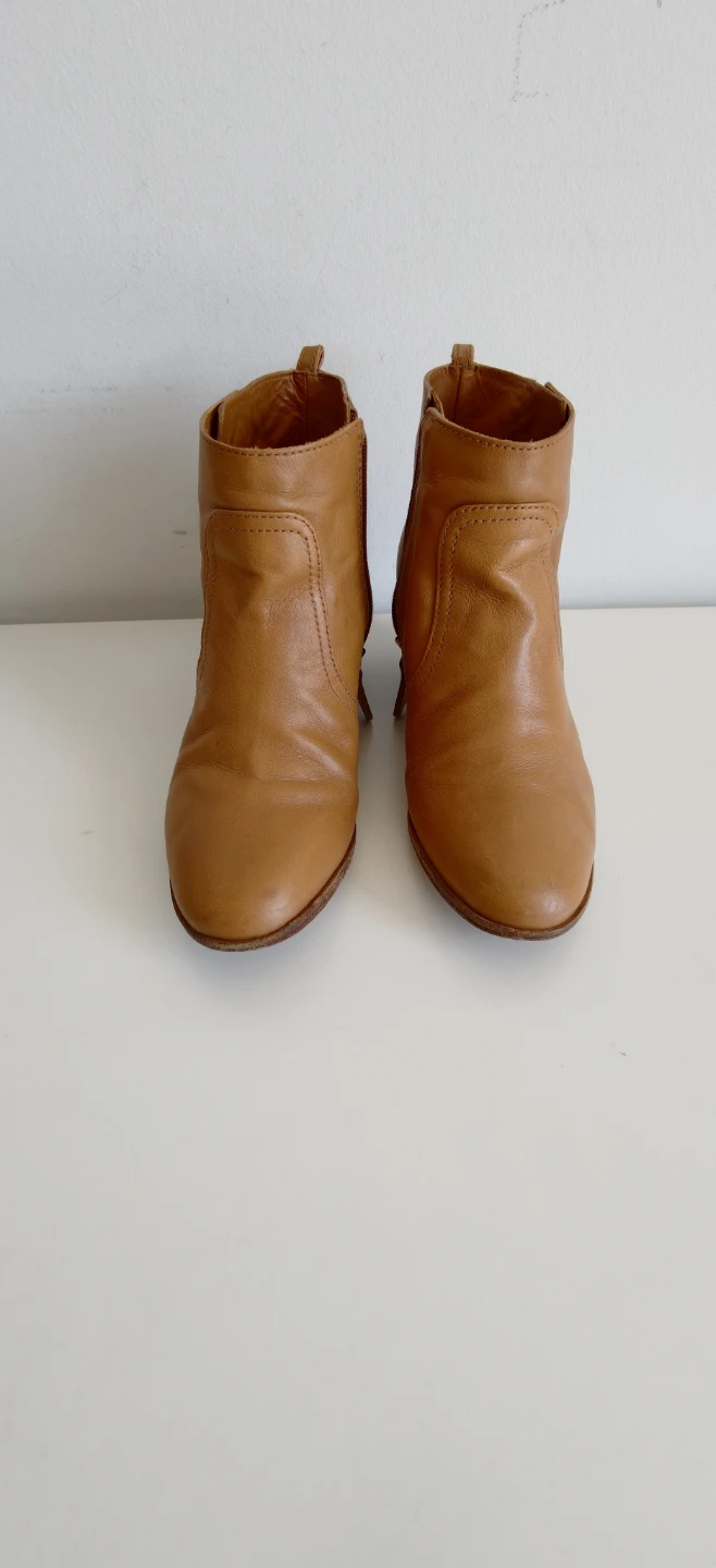 Tory Burch Brown Leather Ankle Boots - photo 2