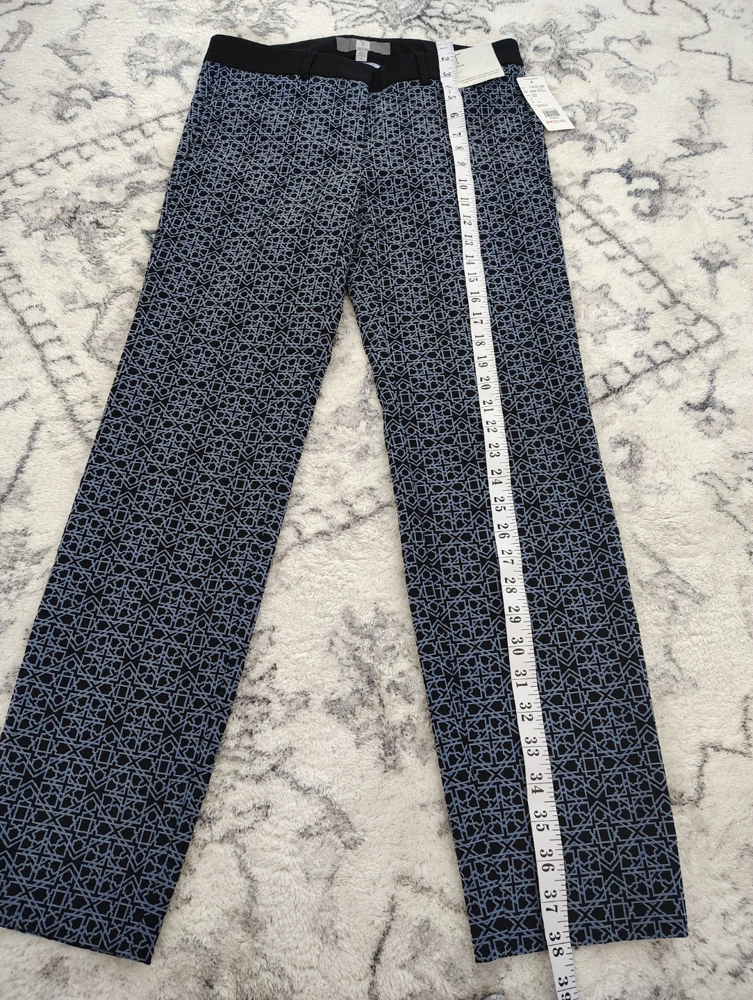 🔥NWT Tristan Women's Urban Fit Printed Pants – Size 6 - photo 3