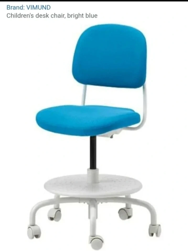 VIMUND Children's Desk Chair - Bright Blue