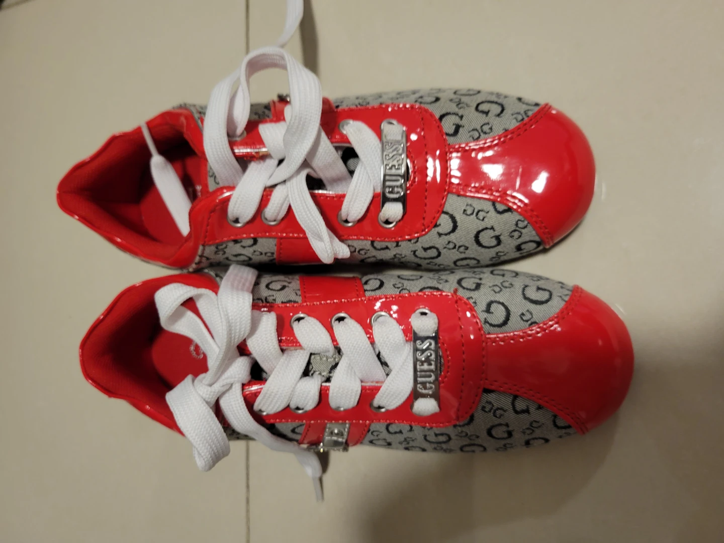 Guess Sneakers - Red/Grey - Size 6M