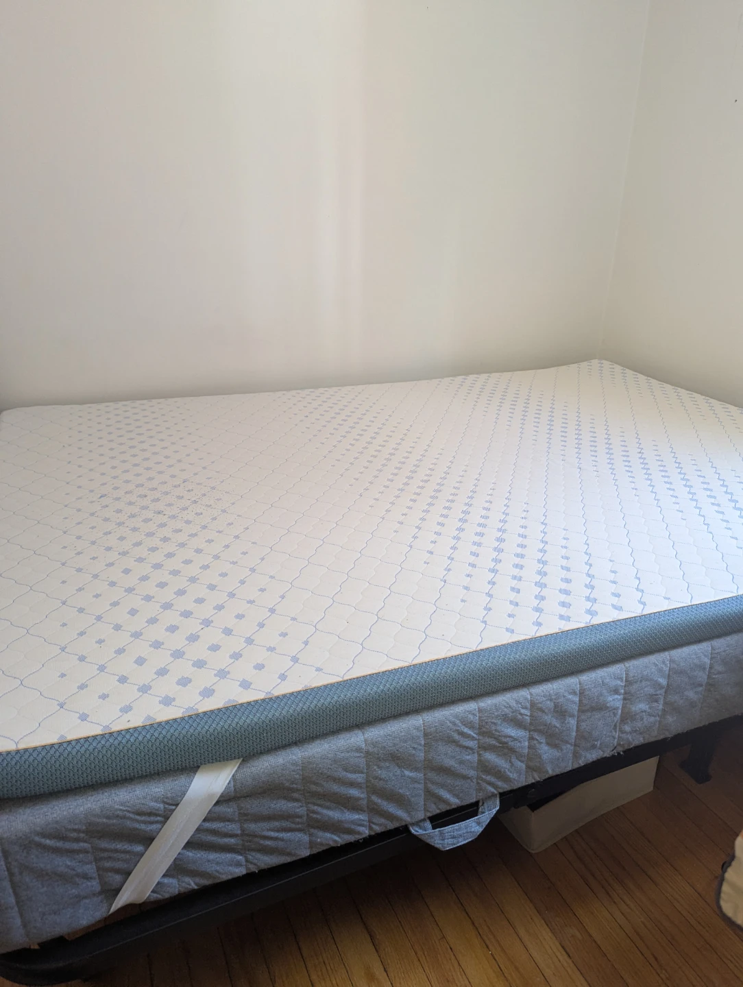 IKEA Vadsö Double Bed Mattress + Mattress Topper + Frame - photo 4
