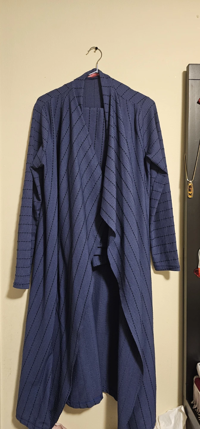 Navy Blue Cardigan set