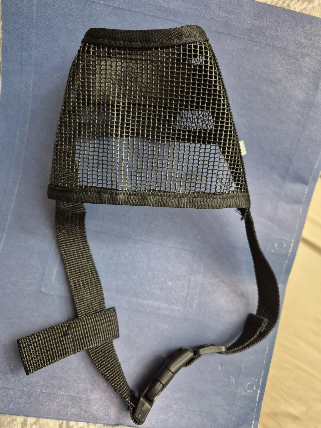 Black Mesh Dog Muzzle - photo 2