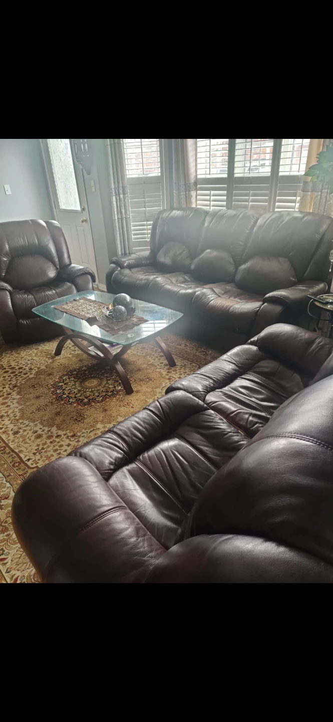 Spacious 6-seater sofa set - photo 2