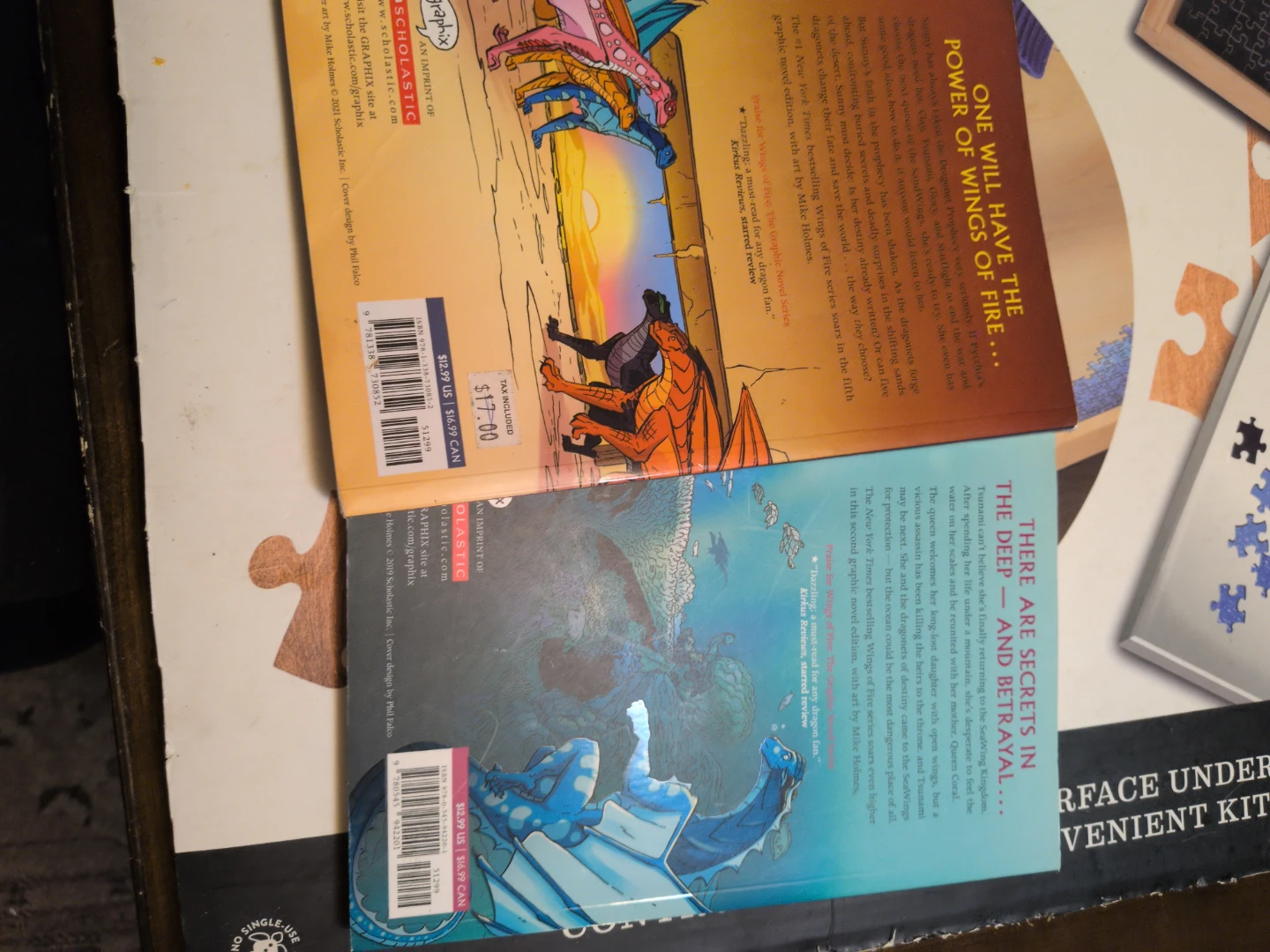 Wings of Fire: The Graphic Novel Books 1 & 2 Set - photo 2