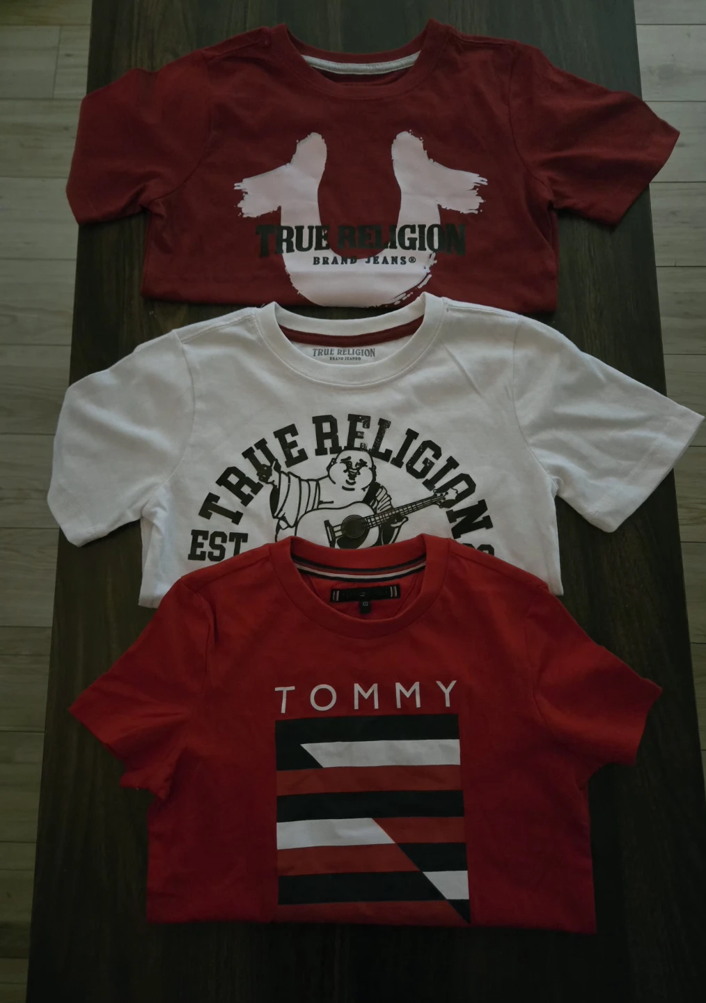 True Religion & Tommy Hilfiger T-Shirts