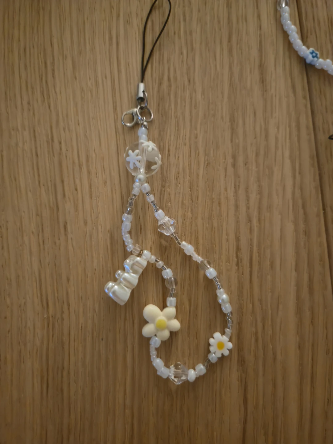 Beaded Charm Keychain/Lanyard