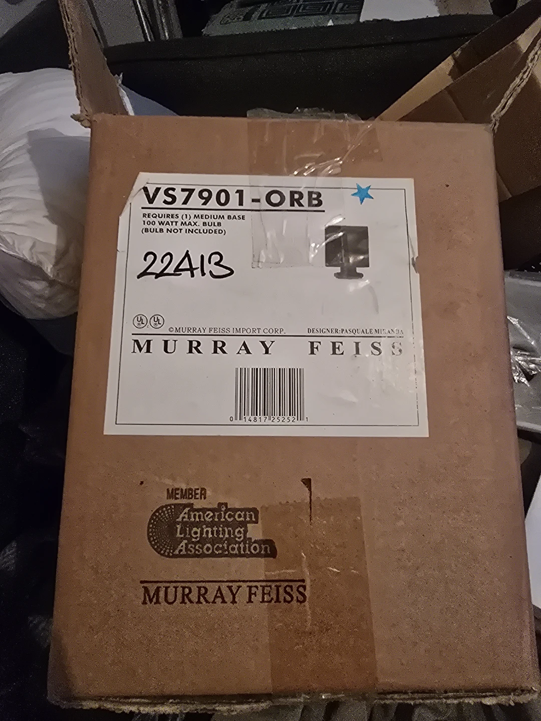 3x Murray Feiss mounted wall lamp brand new - photo 3