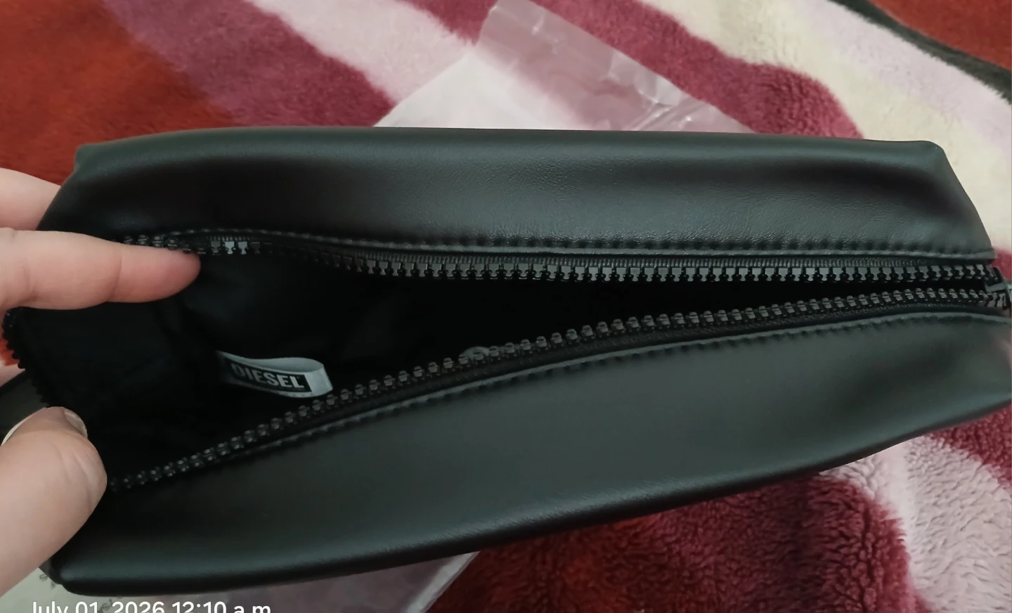 NEW- DIESEL TRAVEL TOILETRY WASH POUCH BAG FOR HIM new - photo 5
