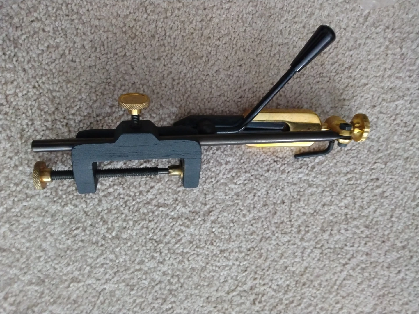 Crown lever Fly Tying Vise