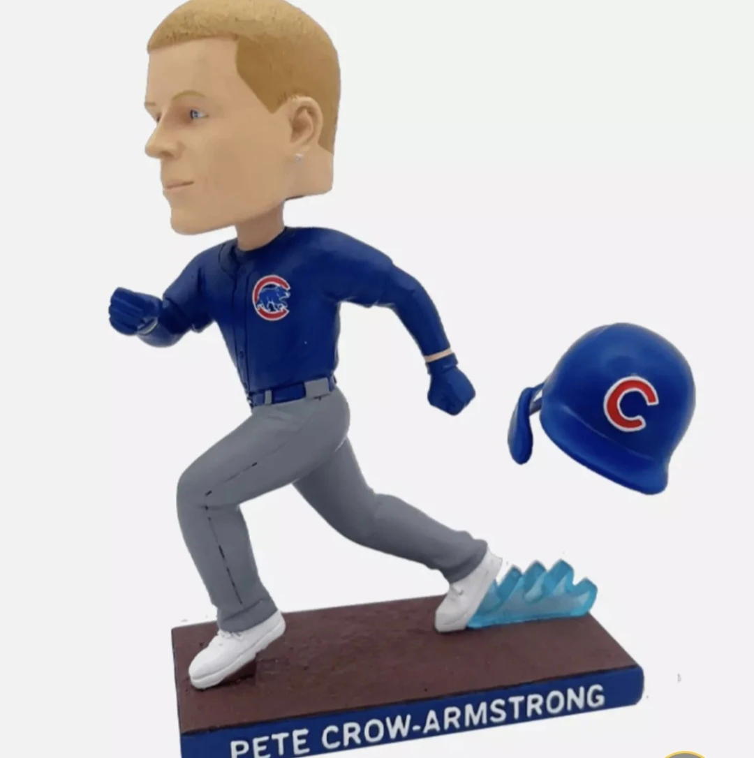 Pete Crow-Armstrong Chicago Cubs Bobblehead - photo 2