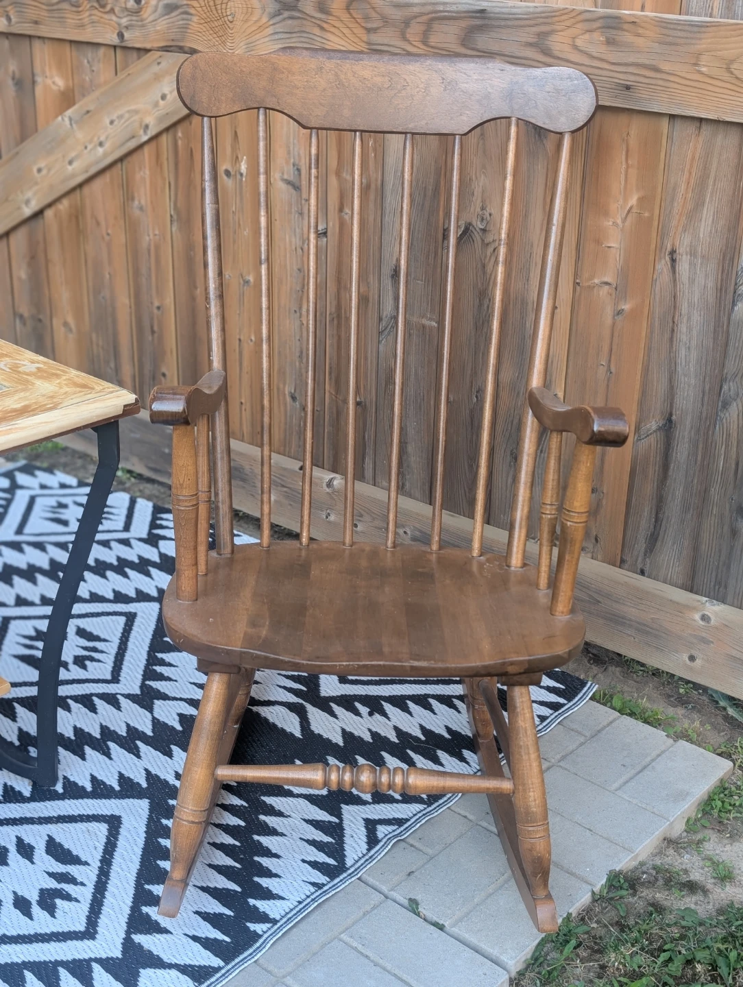 Wooden Rocking Chair