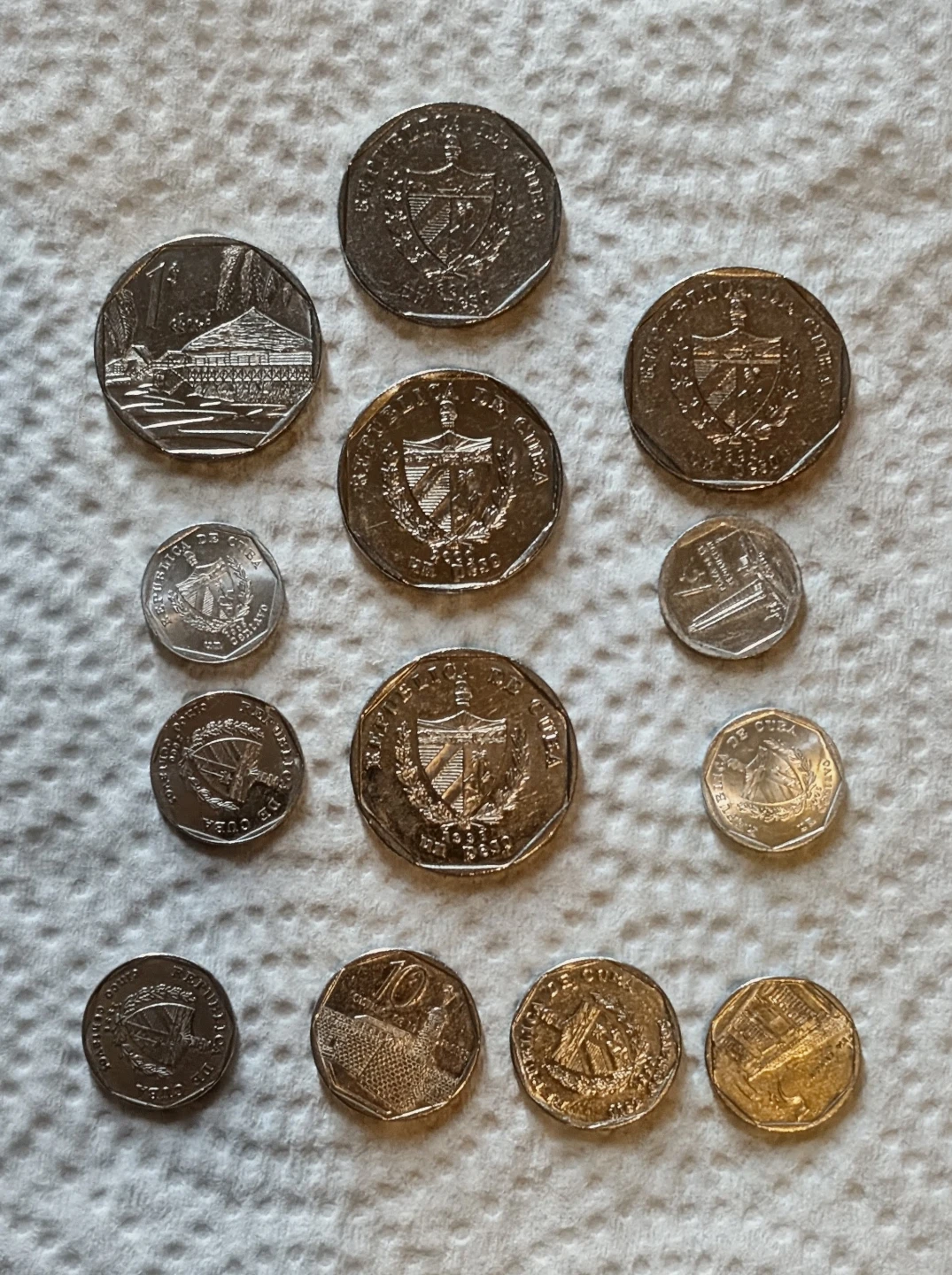 Collection of Cuban Coins