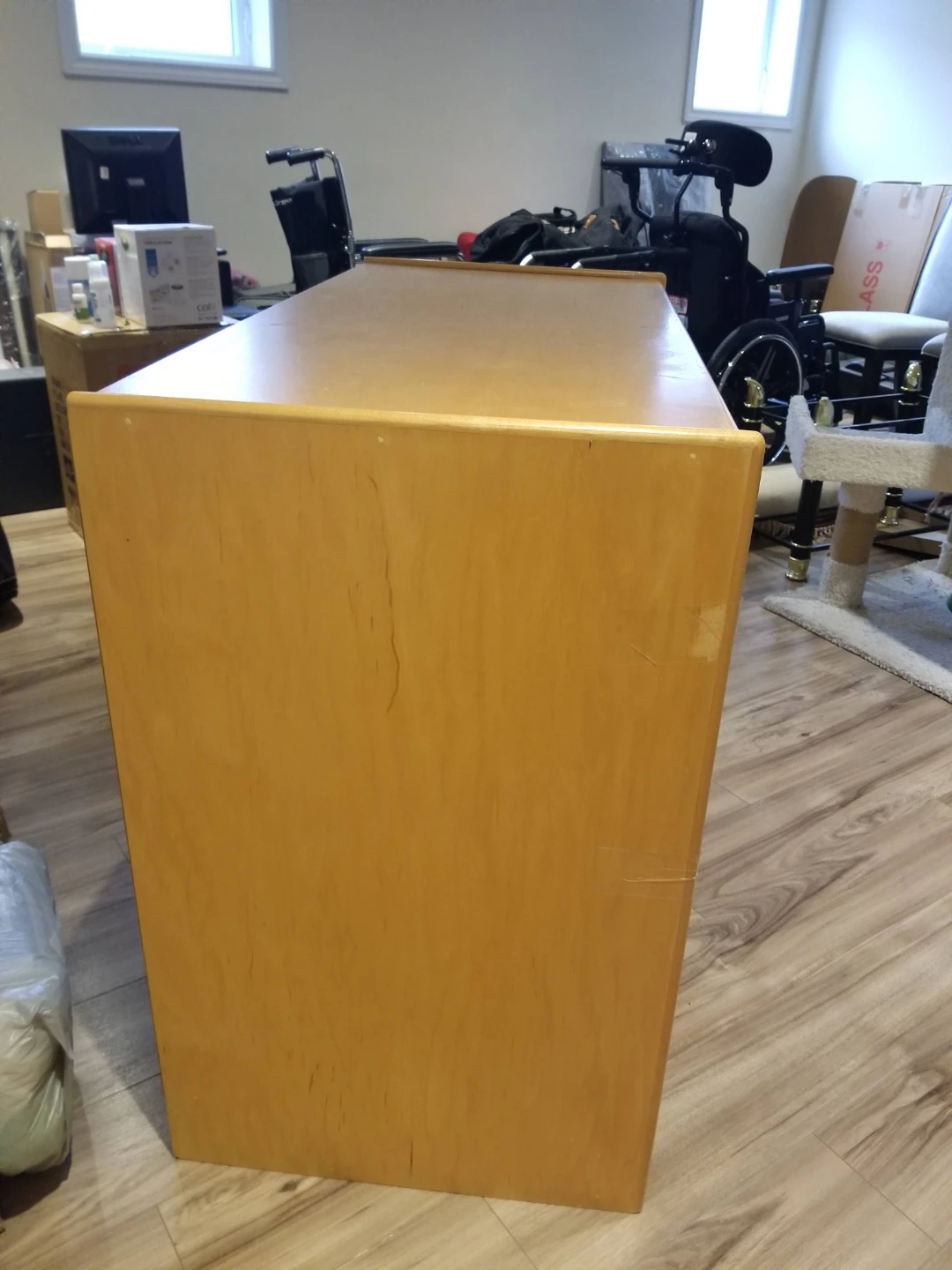 Wooden Dresser with Cabinet