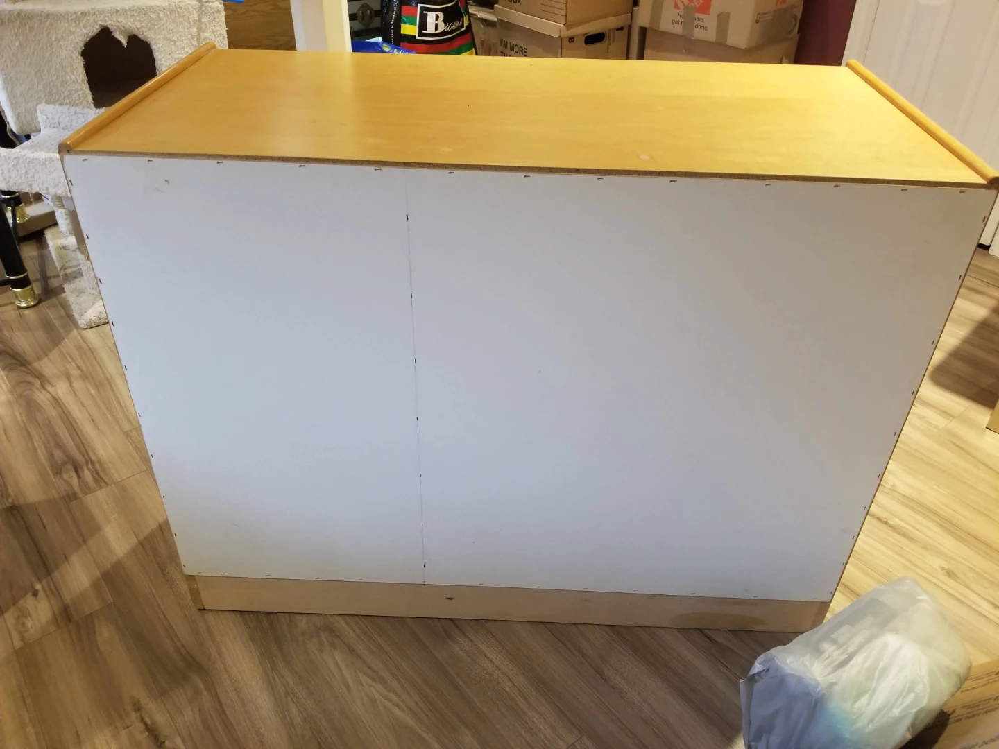 Wooden Dresser with Cabinet - photo 2