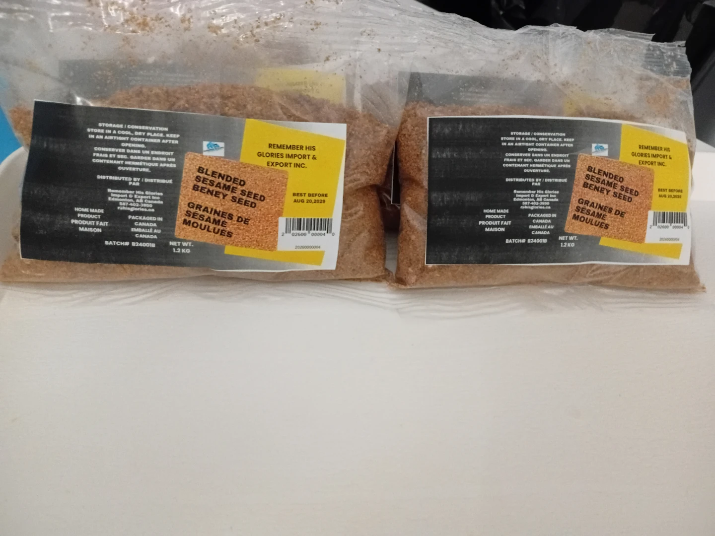 Blended Sesame seed or Beney seed
