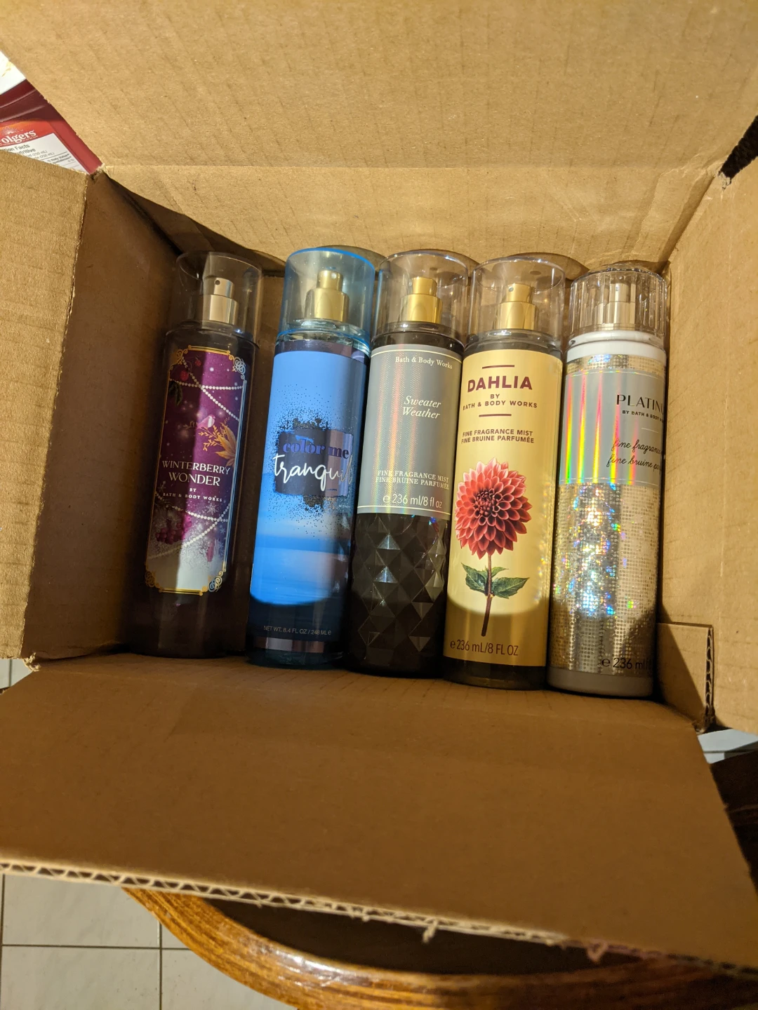 bath and body works perfumes lot