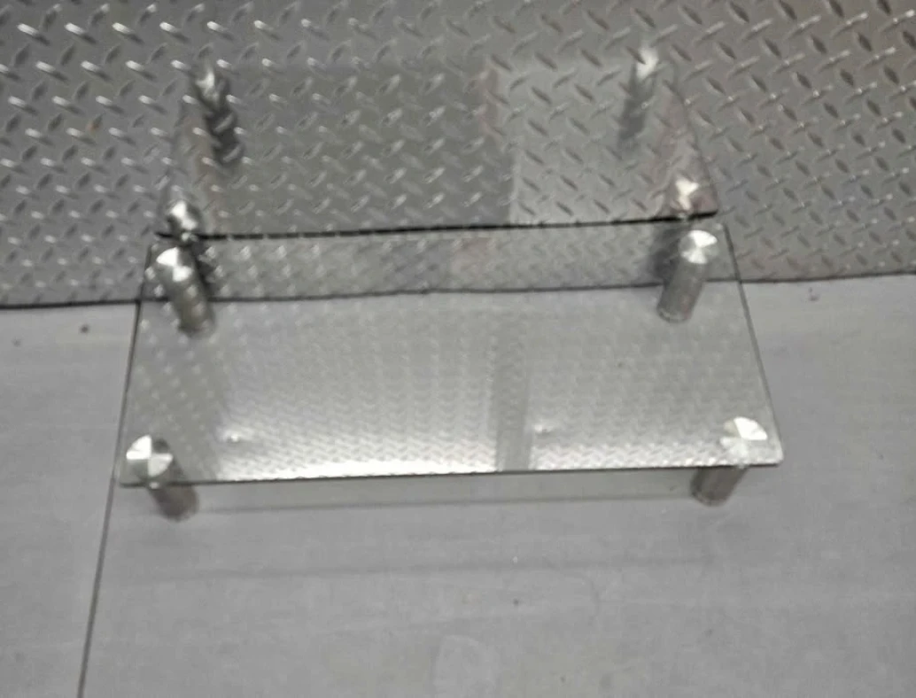 Fitueyes Extra Wide Glass Desktop Monitor Stand Riser