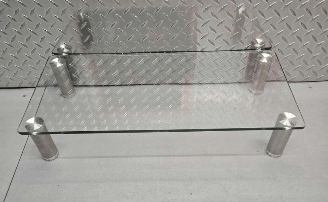 Fitueyes Extra Wide Glass Desktop Monitor Stand Riser - photo 2