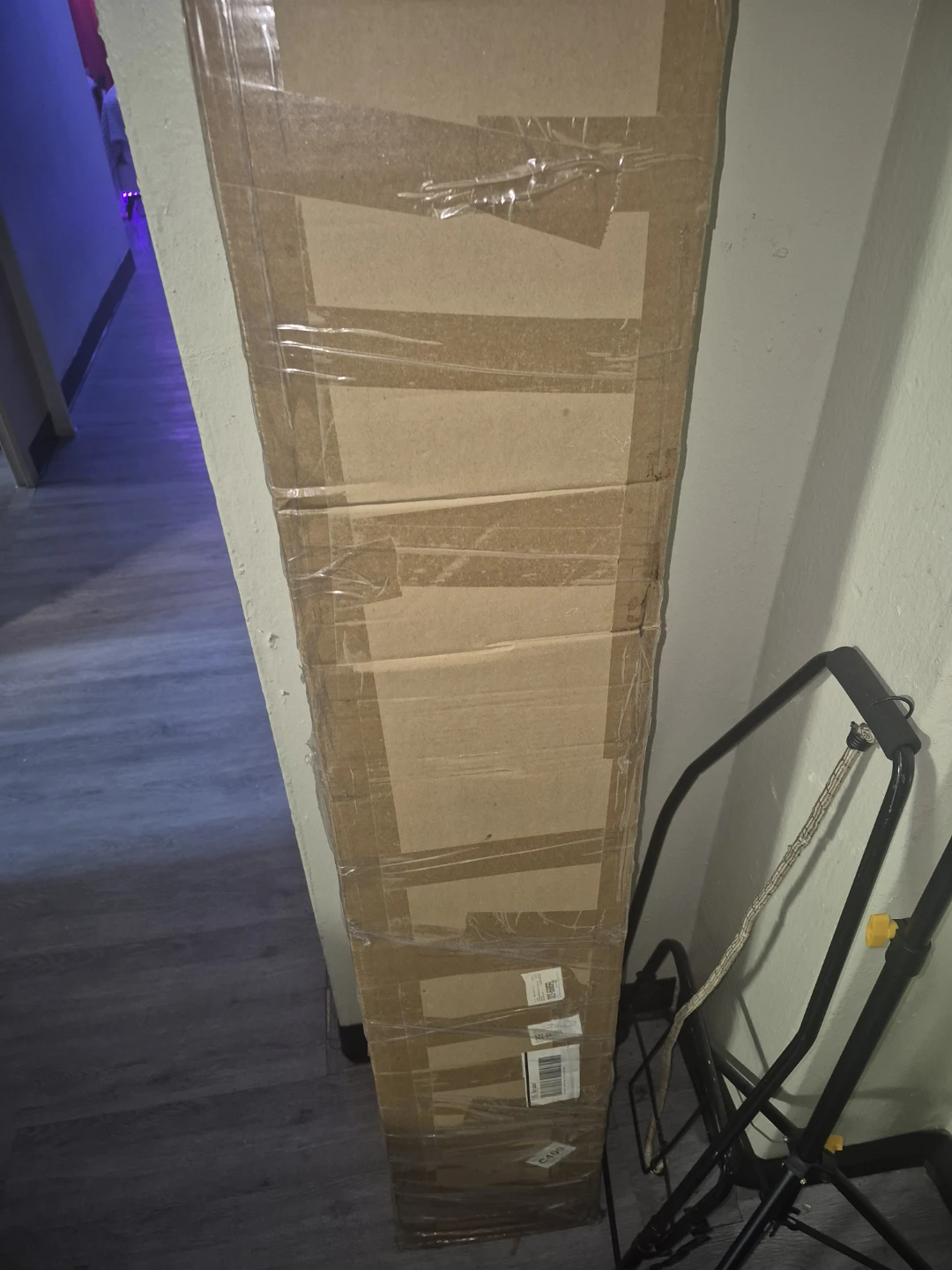 White Loft Bed frame - Twin Size