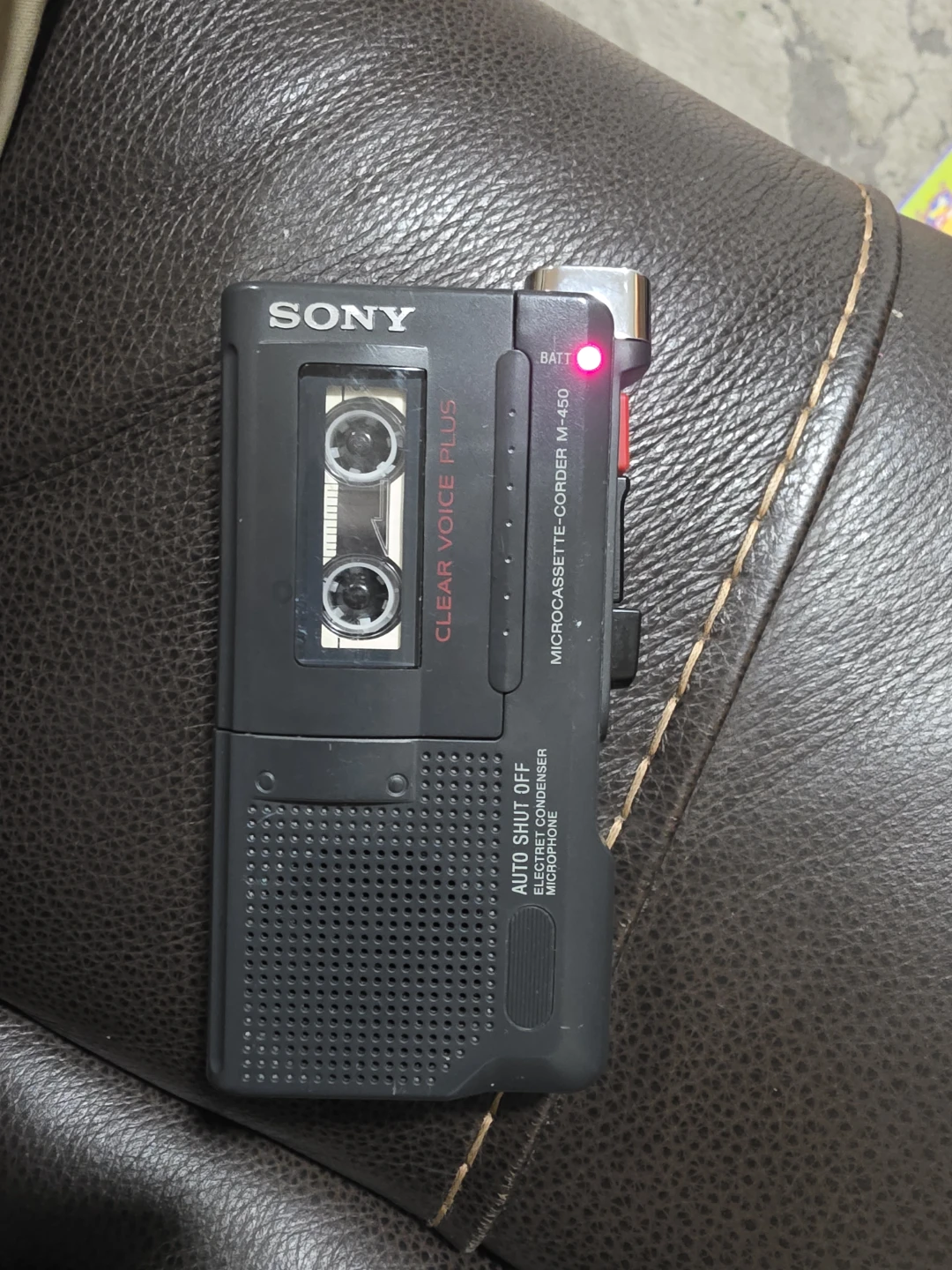 Sony Microcassette-Corder M-450 - photo 2