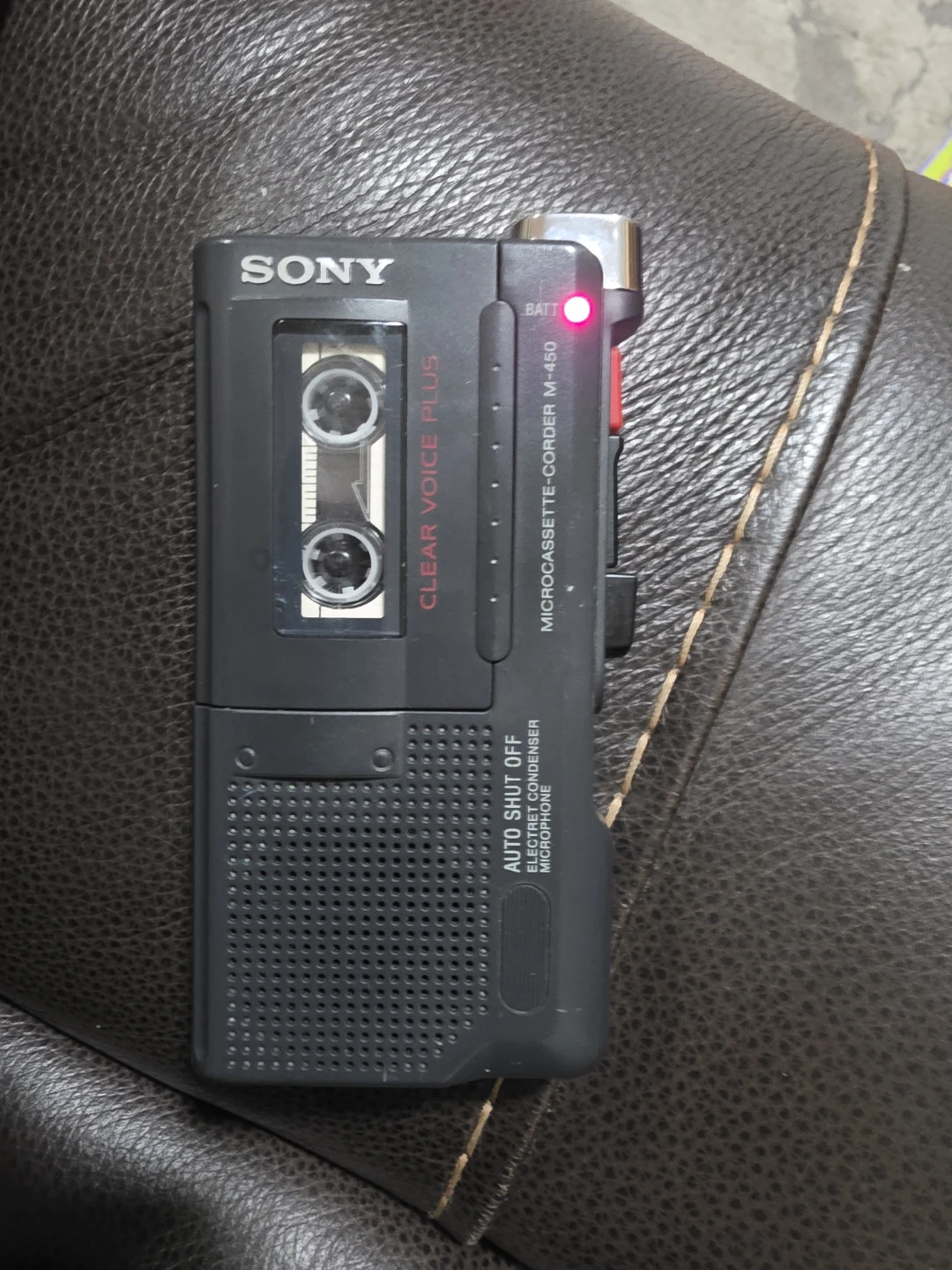 Sony Microcassette-Corder M-450 - photo 3