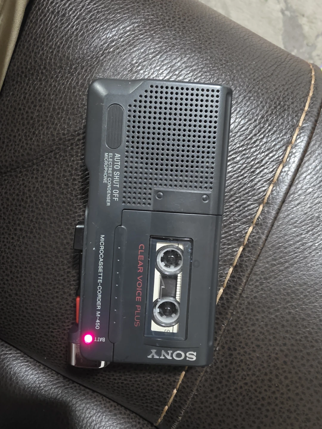 Sony Microcassette-Corder M-450 - photo 4