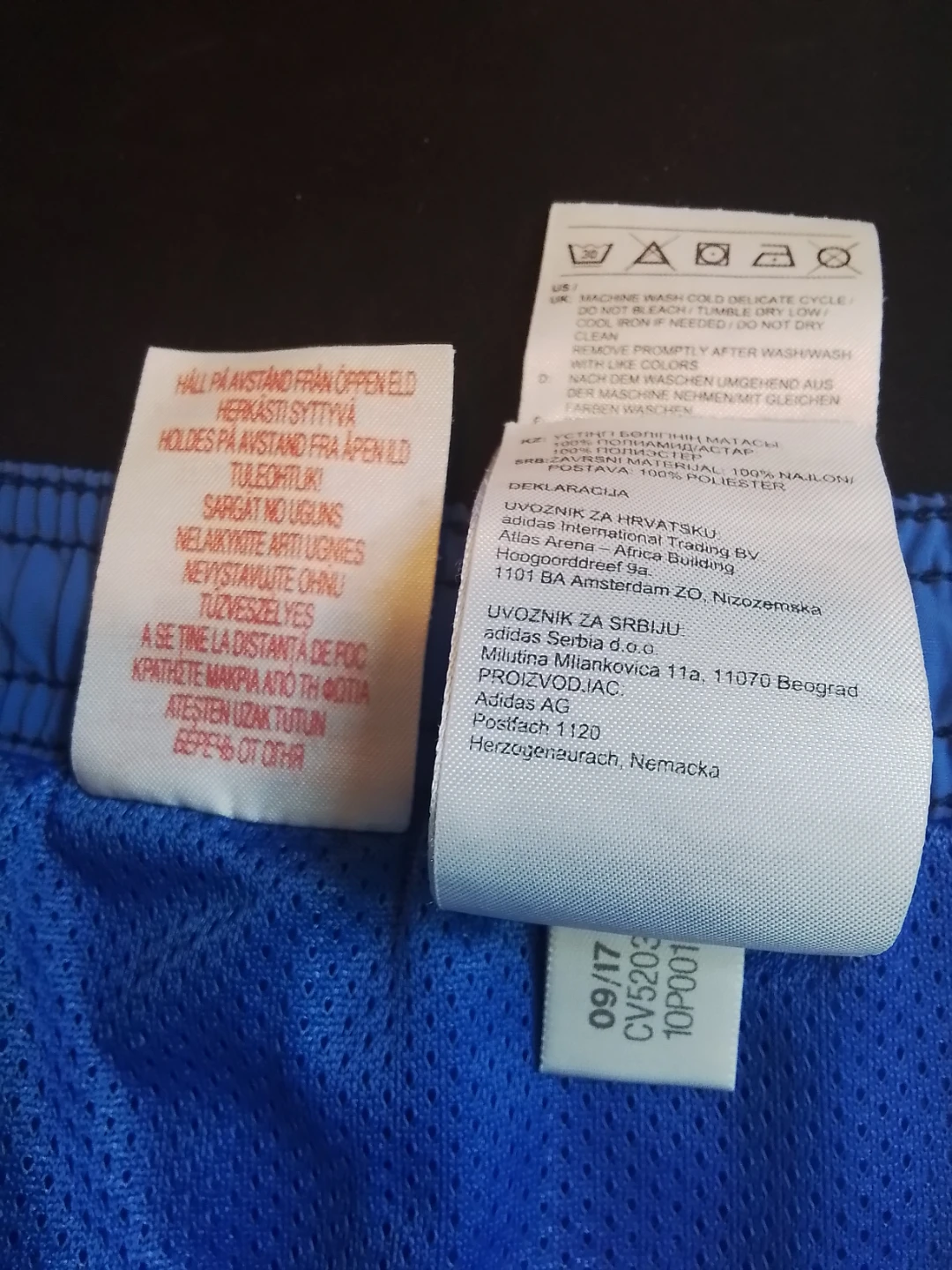 Adidas Kids Boys Swim Trunks Shorts Size Small S 9-10 Years - photo 5
