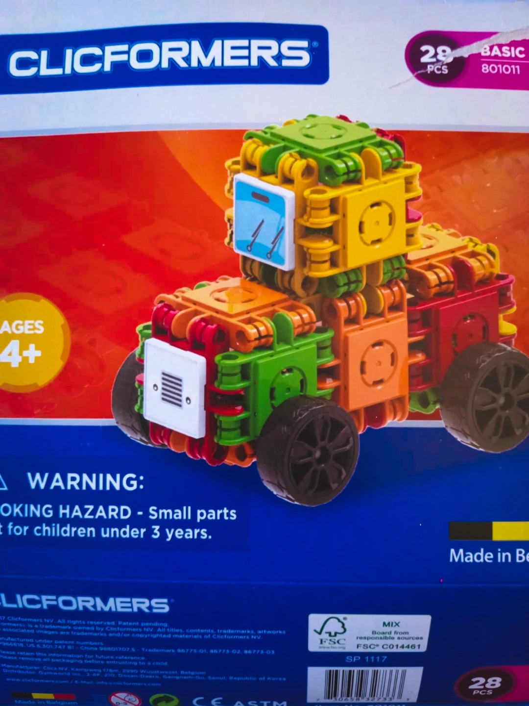 Clicformers 28 Piece Basic Building Set - photo 5