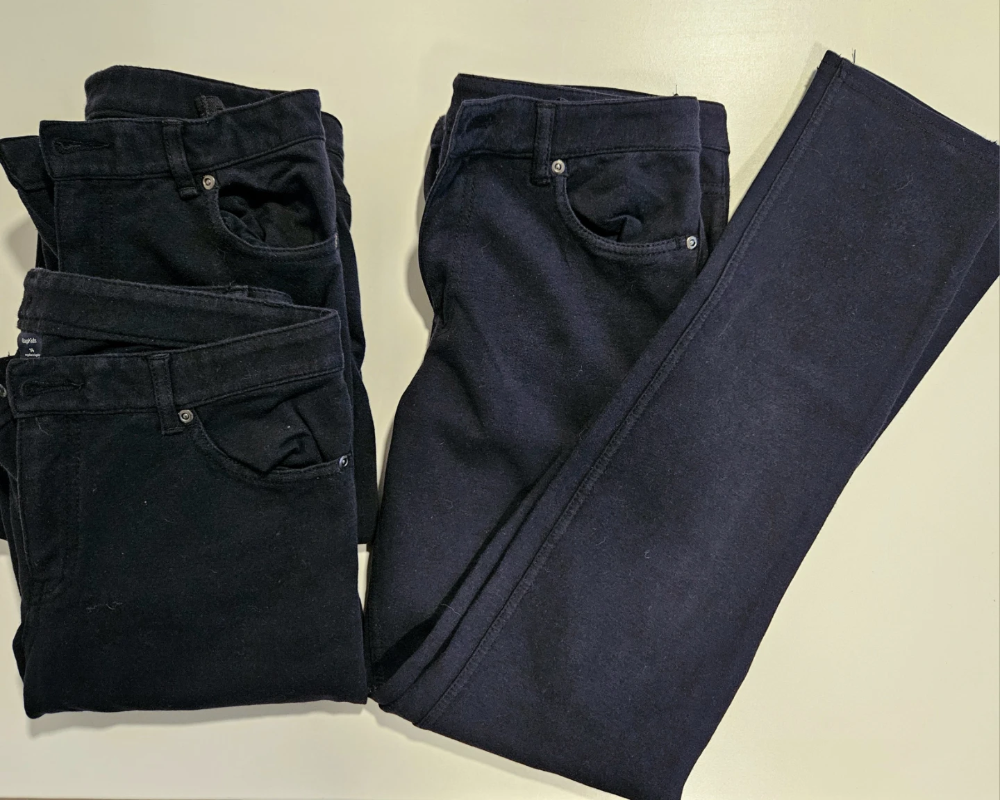 Girls Uniform Pants Navy Size 14