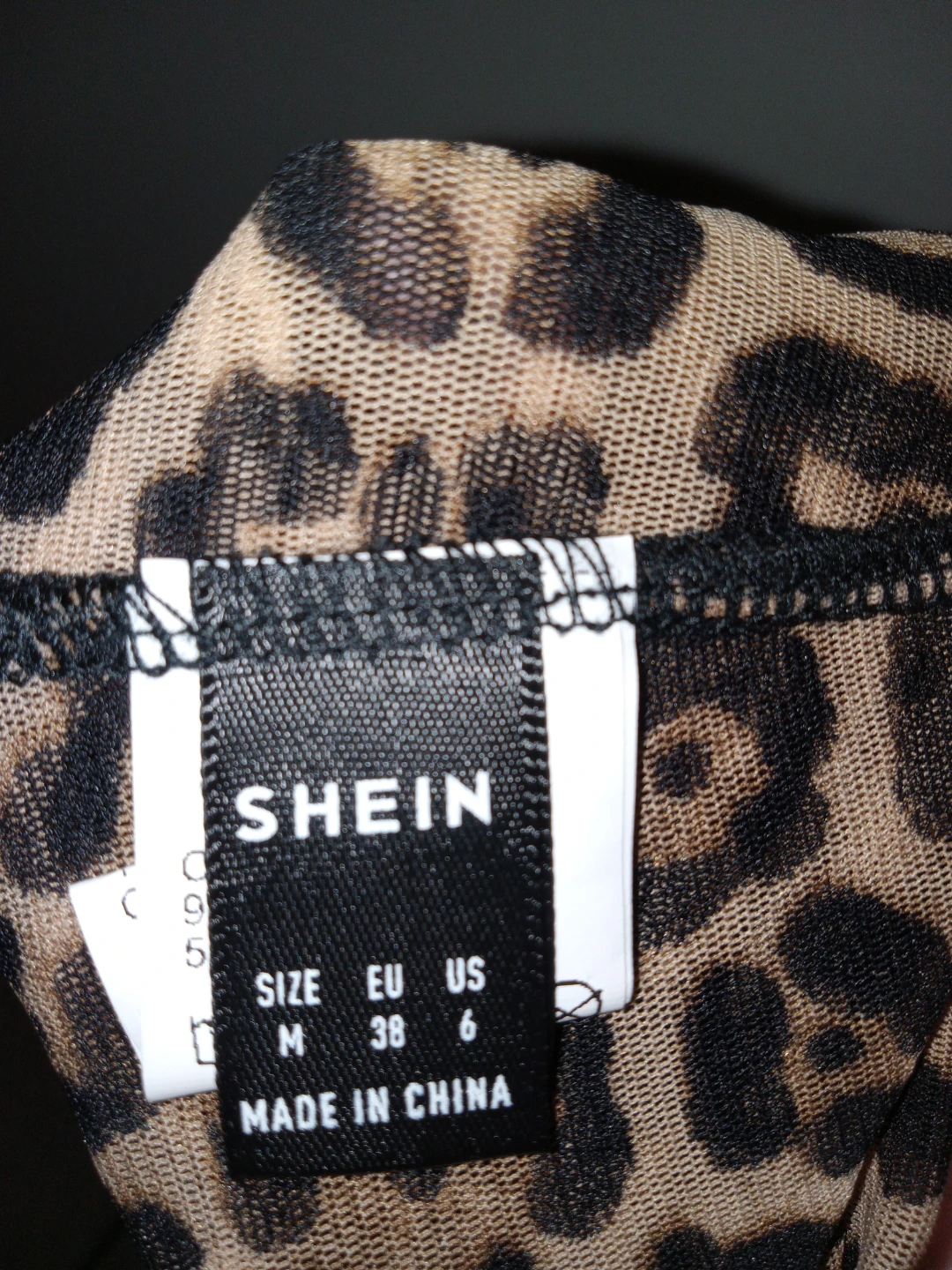 SHEIN Leopard Print Jumpsuit Size M - photo 3