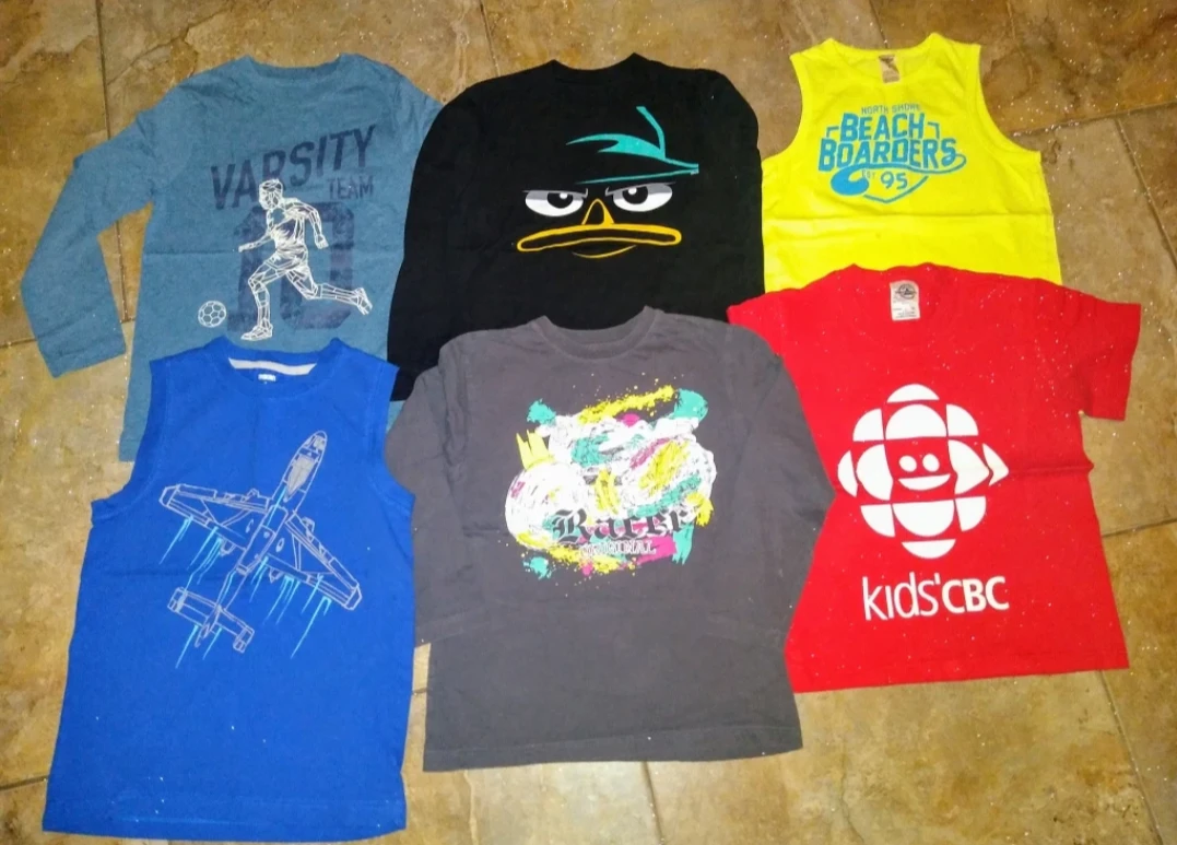 Boy's Graphic Print Shirts Size 7/8 - photo 2