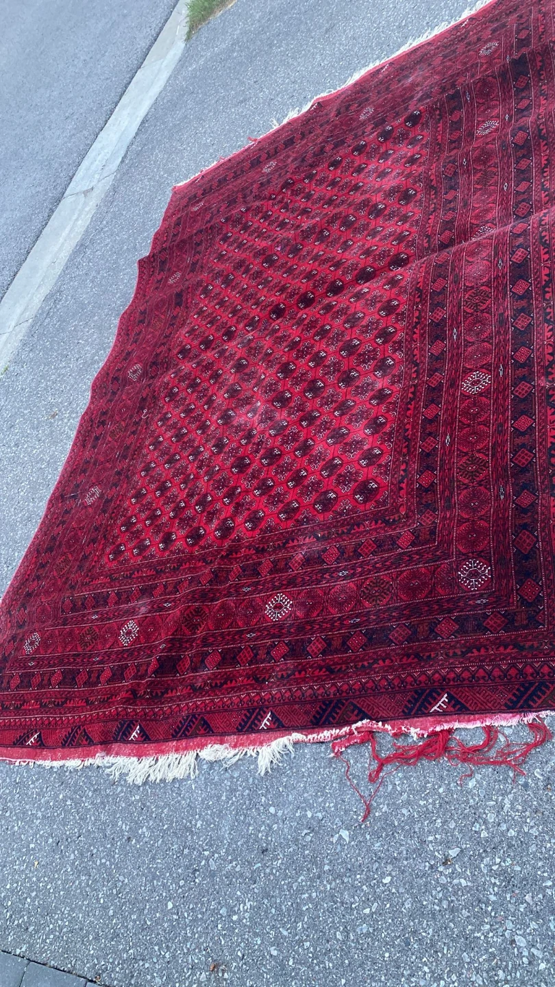 Afghan rug from 2001