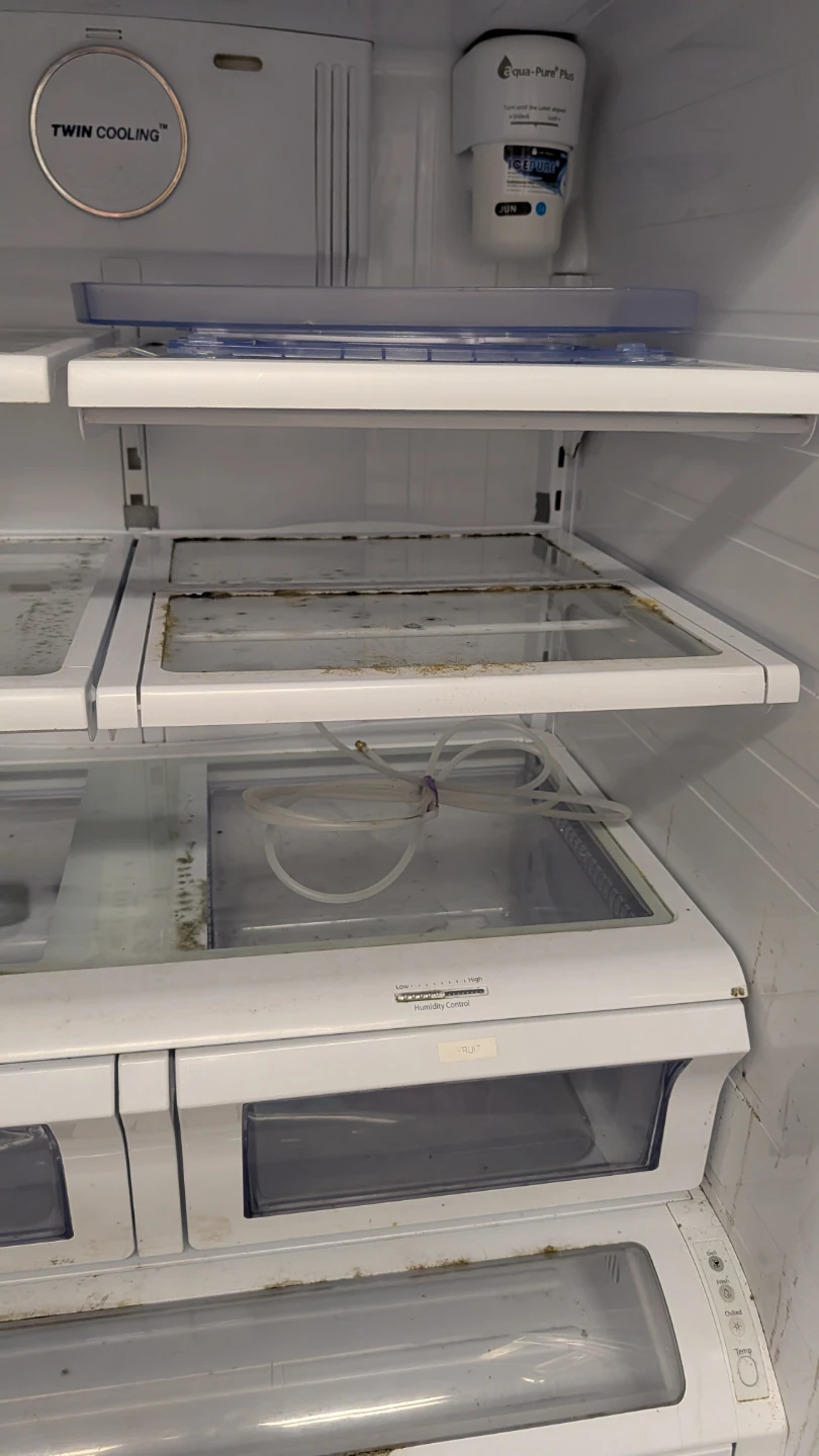 samsung French Door Refrigerator *mouldy - read description* - photo 3