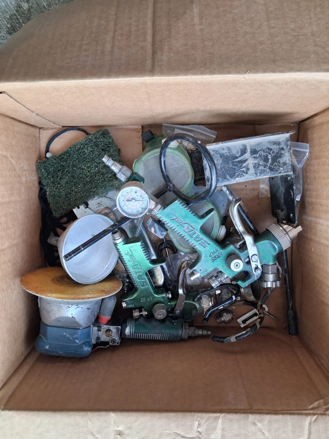 SATA Spray Gun and Air Tool Assortment