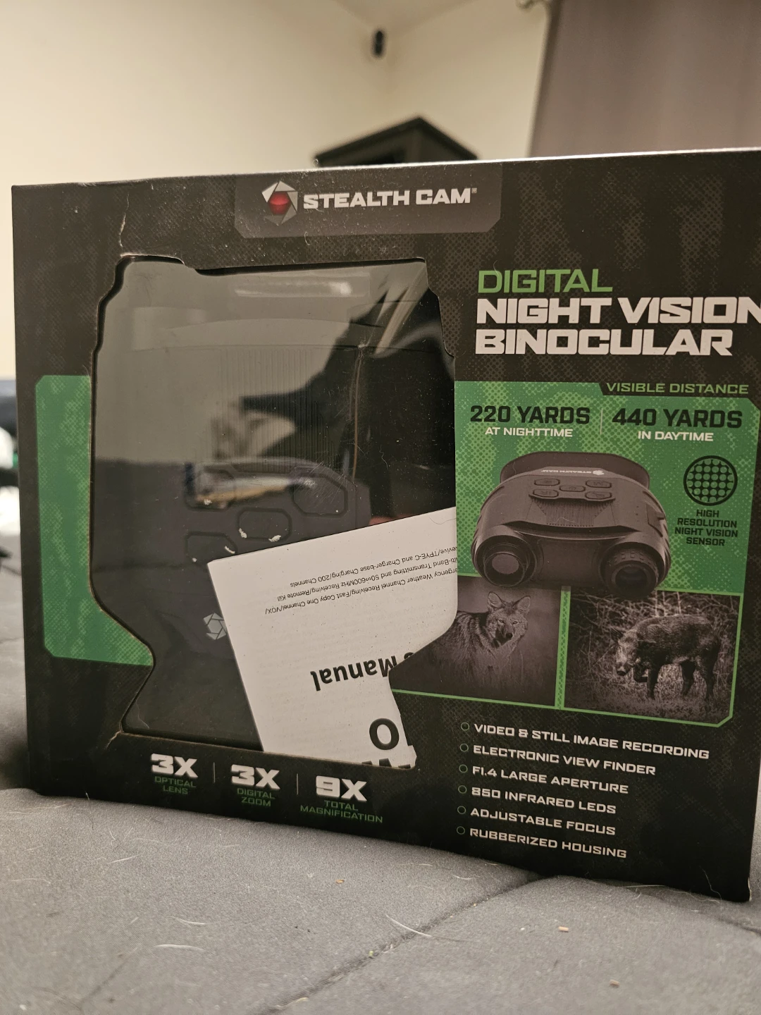 Stealth Cam Digital Night Vision Binocular