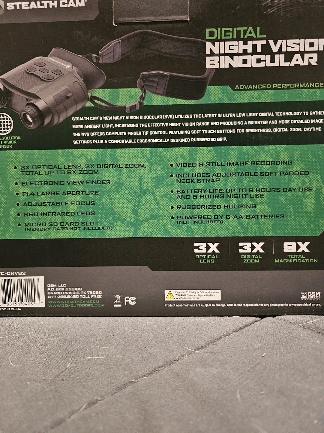 Stealth Cam Digital Night Vision Binocular - photo 2