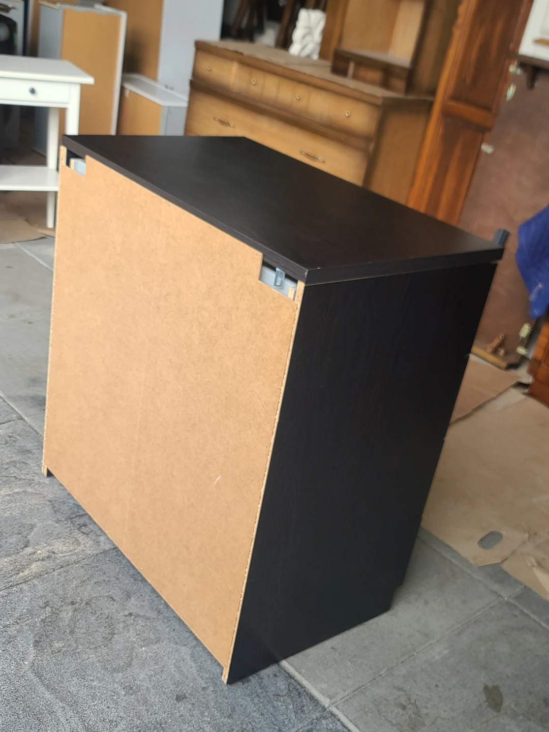 IKEA Hopen 4-Drawer Chest with Frosted Glass - photo 5