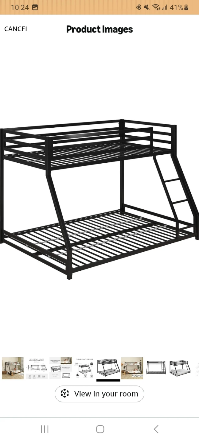 Twin over queen bunk bed - photo 2