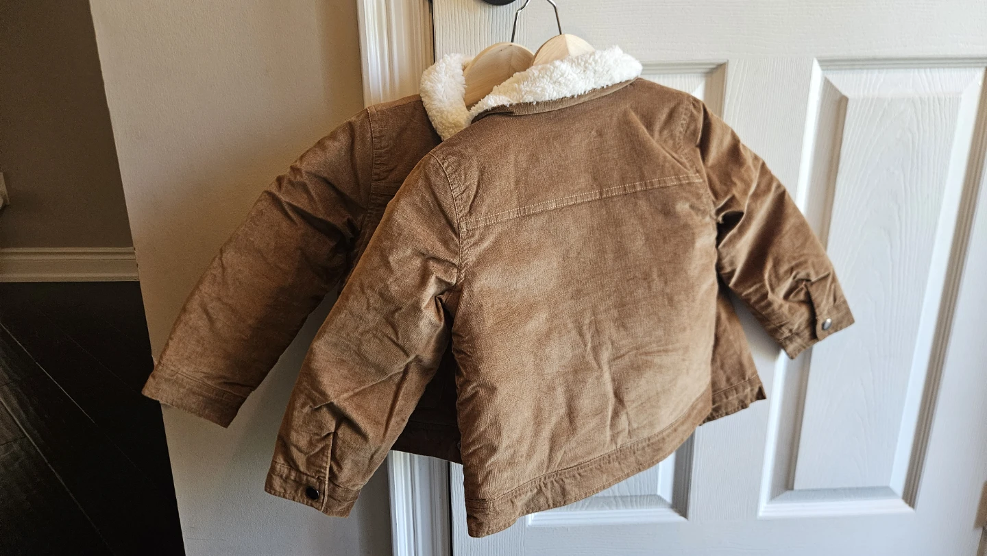 4T Hanna Andersson Corduroy Sherpa Lined Jacket - photo 2
