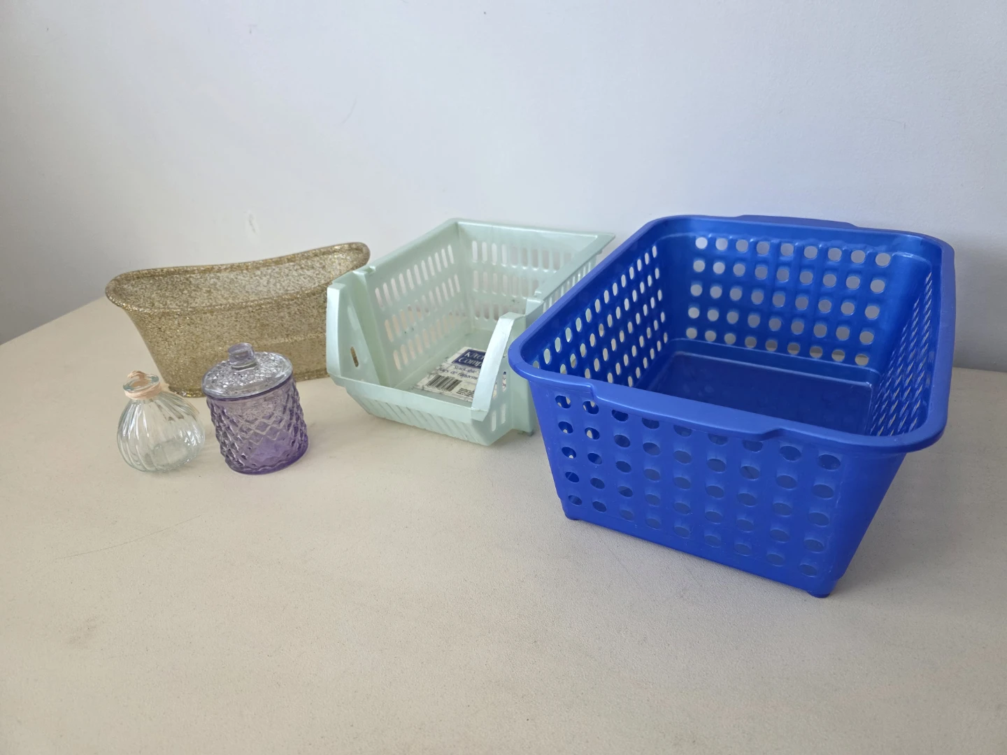 Assorted Storage Baskets, Jars & Containers - photo 2