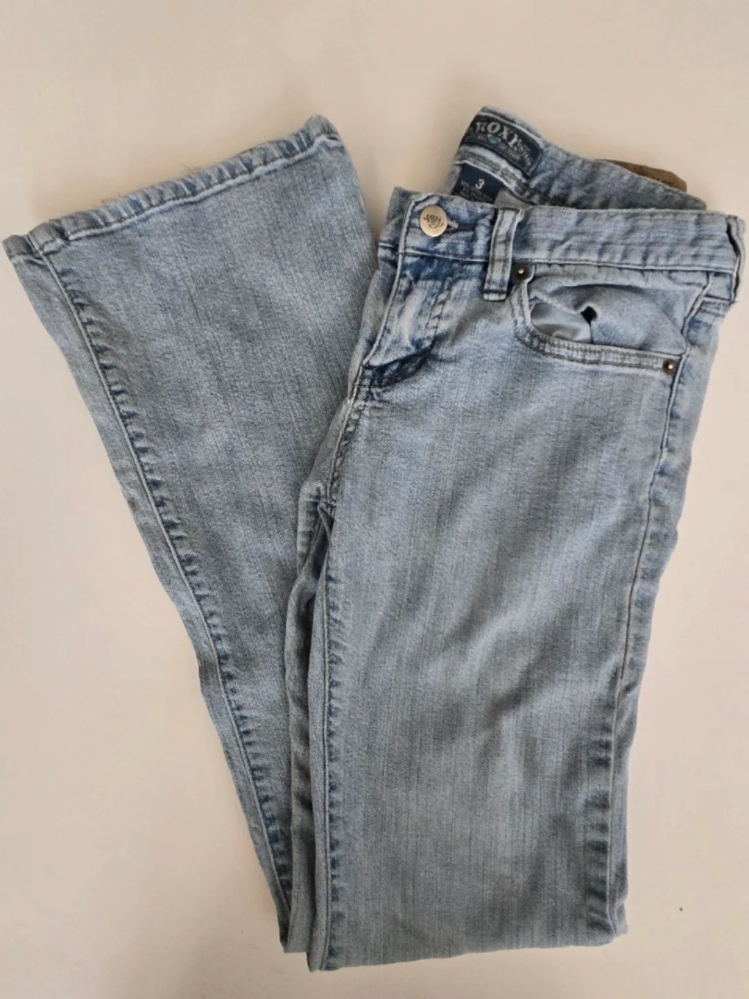 Roxy Jeans Women's Size 3 Light Wash