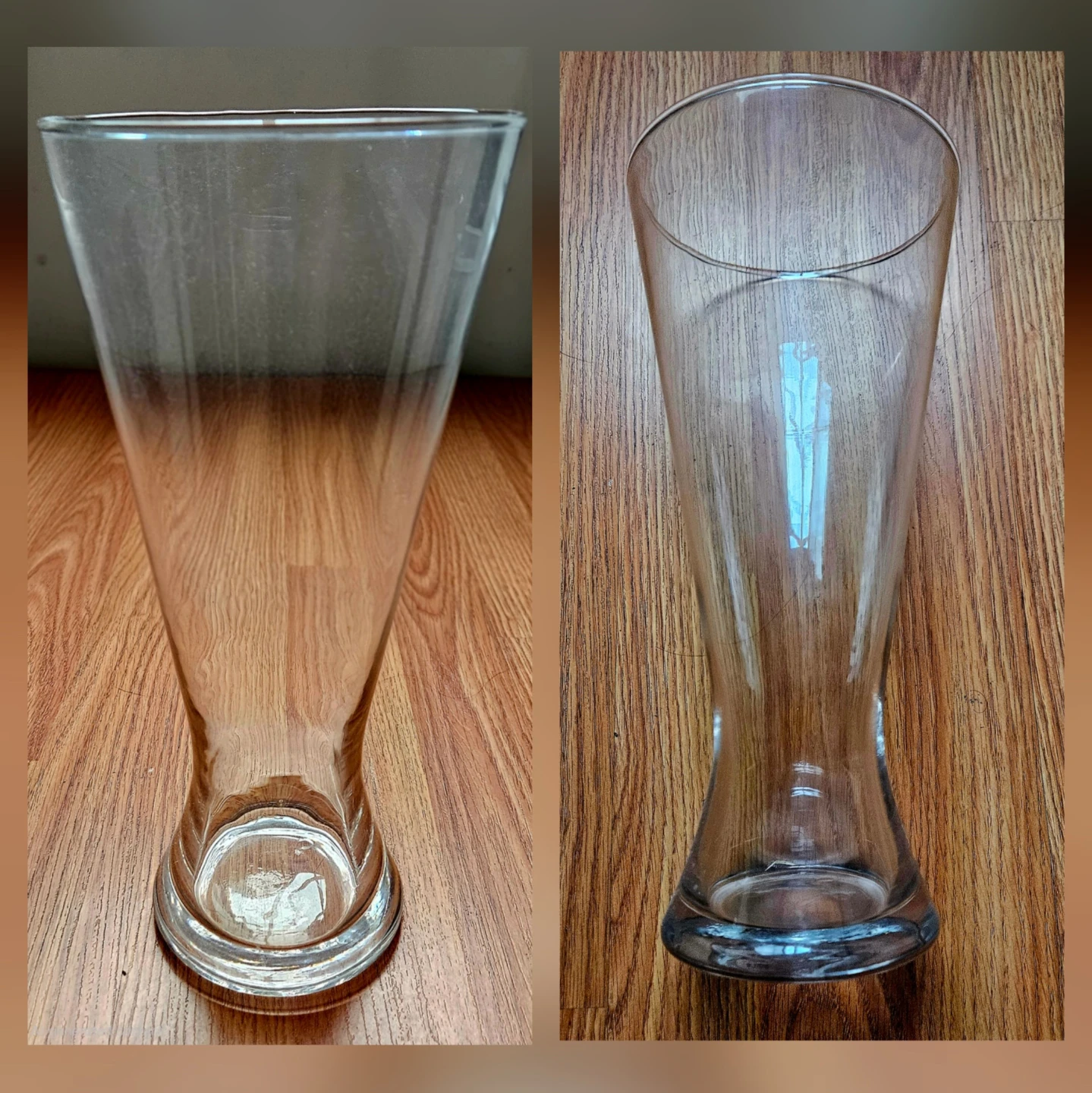 Clear Glass Vase ✨️